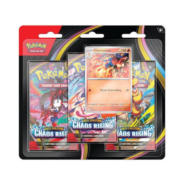 Pokémon Chaos Rising 3 Pack Blister ( Pre Order )