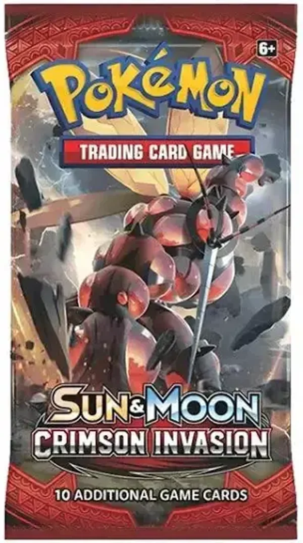 Pokemon Crimsion Invasion Booster Pack