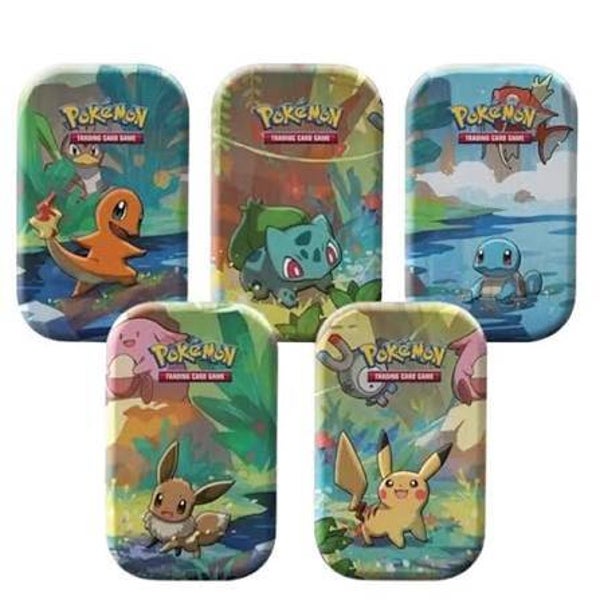 Pokemon Mini Tin L24 (Random Art )