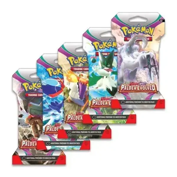 Pokemon Paldea Evolved Sleeved
