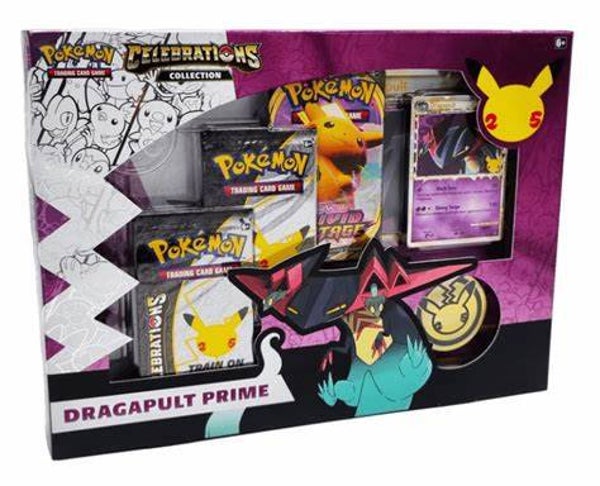Pokémon Celebrations Dragpult Prime Box