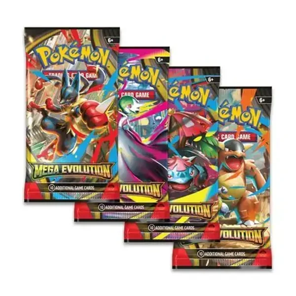 Pokemon Mega Evolutions 10 Pack Bundel