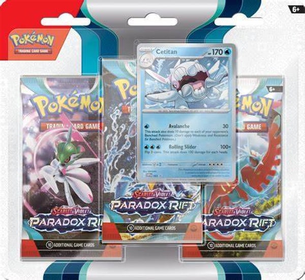 Pokémon Paradox Rift 3 Pack Blister