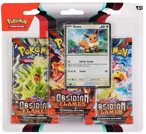 Pokemon Obsdian Flames 3 Pack Blister