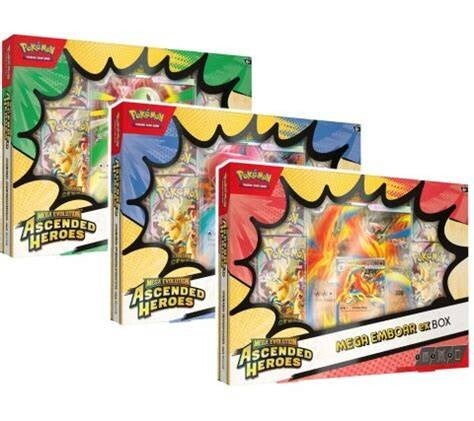 Pokemon Ascended Heroes EX Box