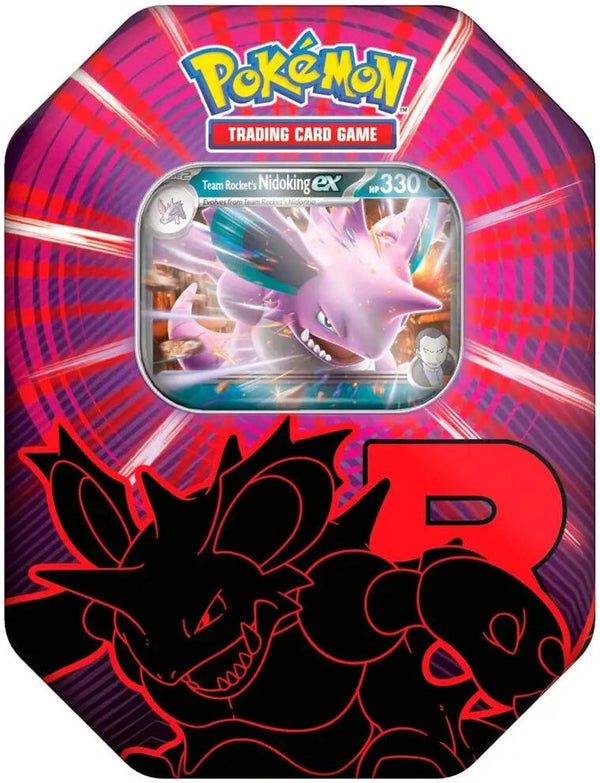 Pokemon Team Rocket Tin Nidoking