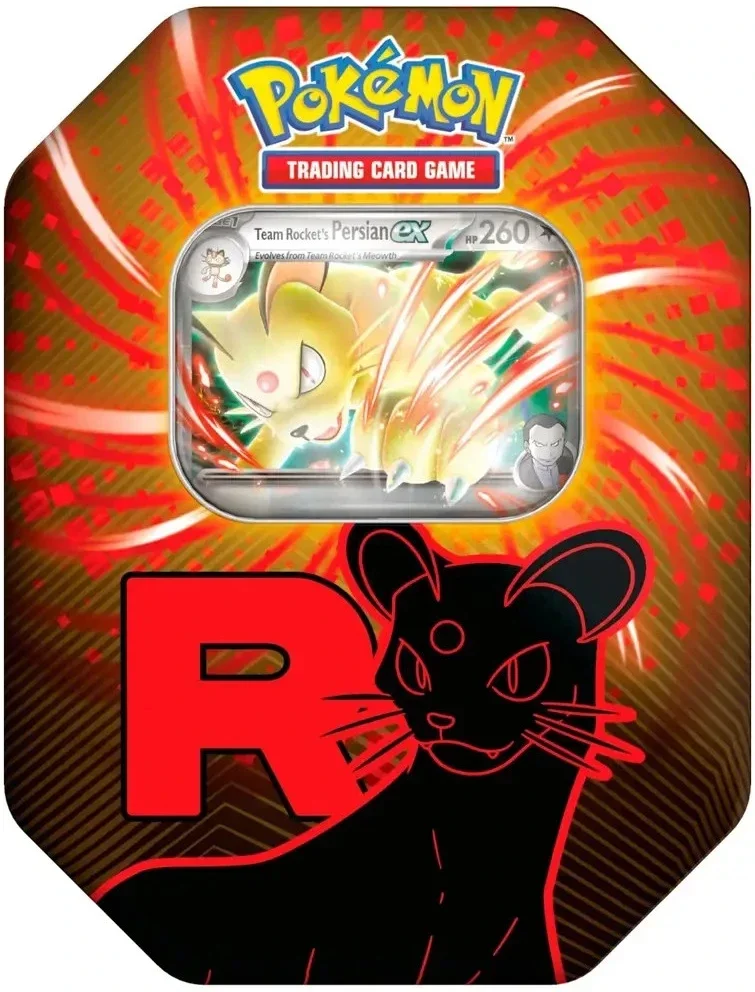Pokemon Team Rocket Tin Persian