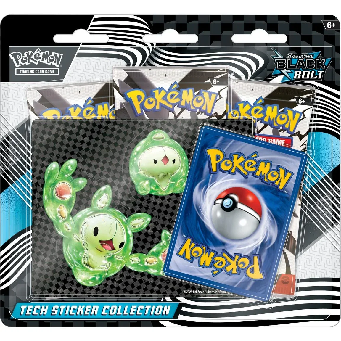 Pokemon Tech Sticker Black Bolt