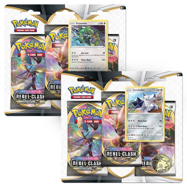 Pokemon Rebel Clash 3 Pack blister