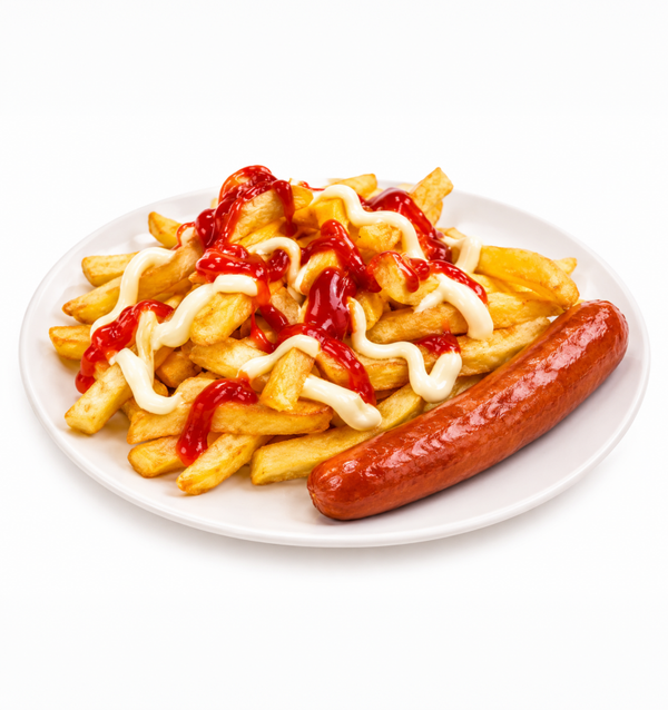 Patatine Fritte & Würstel Ketchup e Maionese