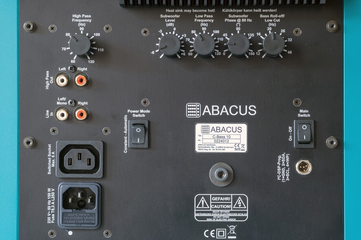 StereoWise: L.Speaker - Abacus / StereoWise: Loudspeaker - A ...