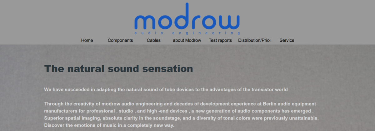 StereoWise: Headp.Amp. - MODROW Audio Engineering / StereoWise ...