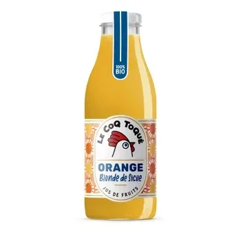 JUS D'ORANGE BLONDE VALENCIA BIO 75CL