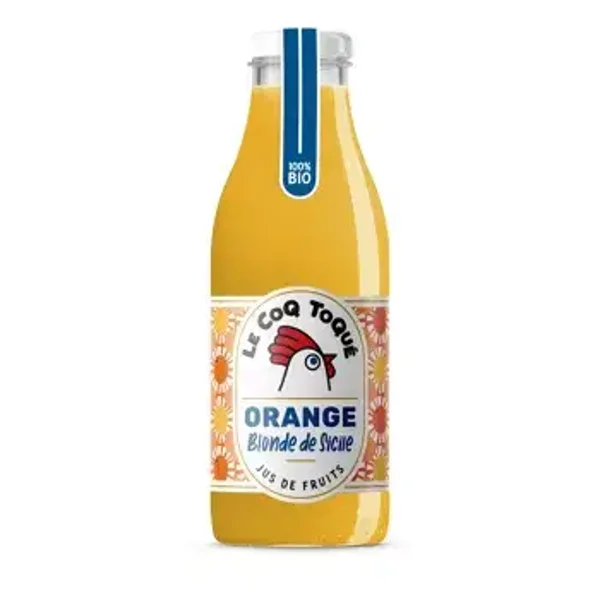 JUS D'ORANGE BLONDE VALENCIA BIO 75CL