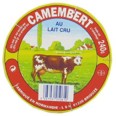 Camembert Vache Pâture