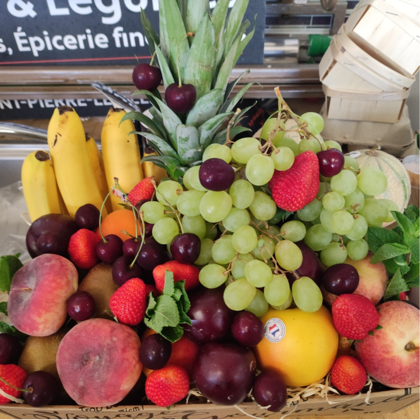 Corbeilles de Fruits