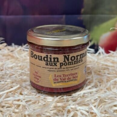 Boudin normand aux pommes