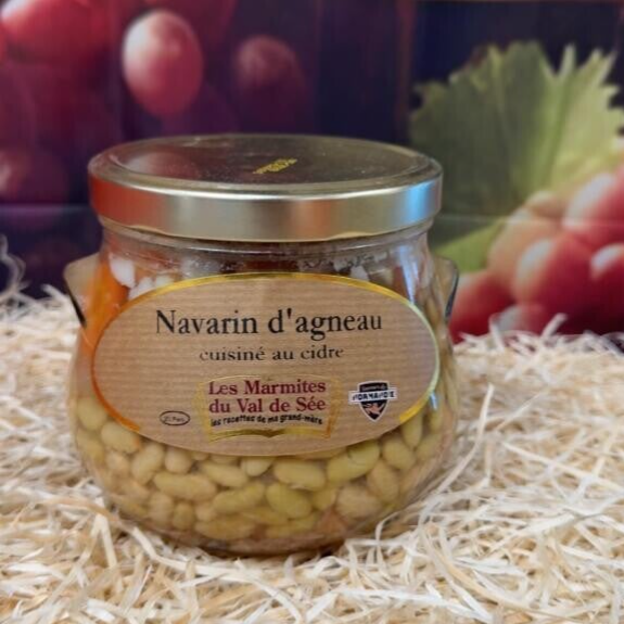 Navarin d’agneau cuisiné au cidre