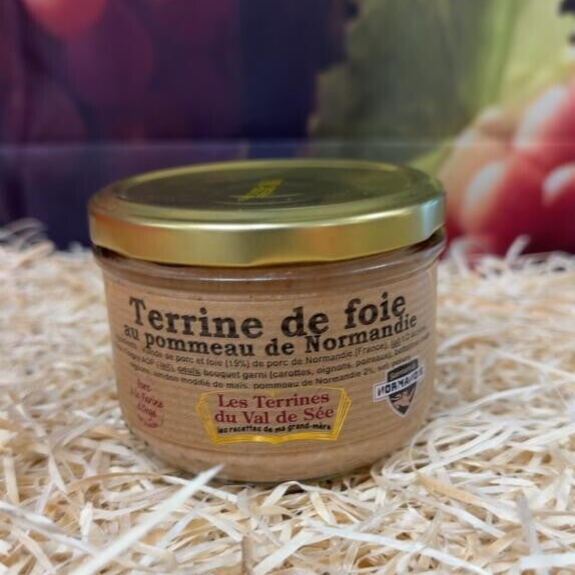 Terrine de foie au Pommeau de Normandie