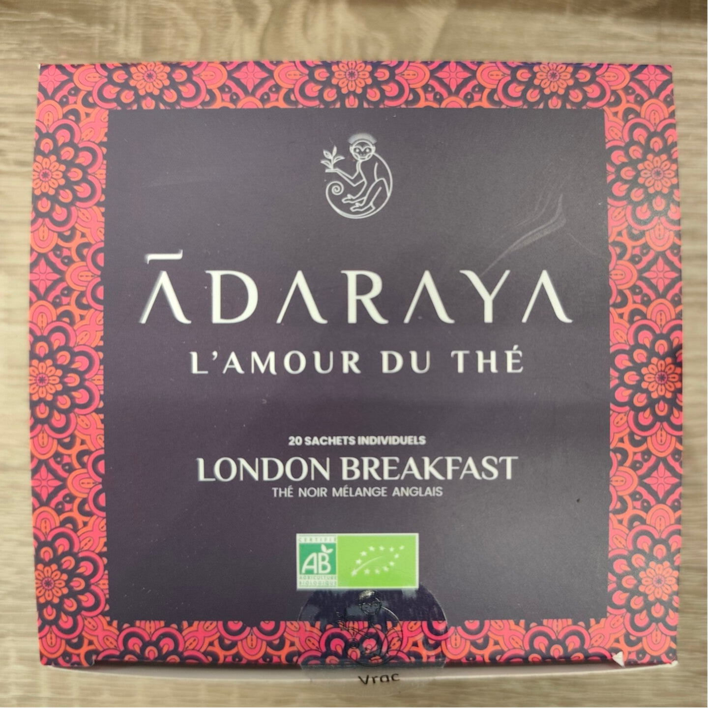 Thé noir London Breakfast BIOI