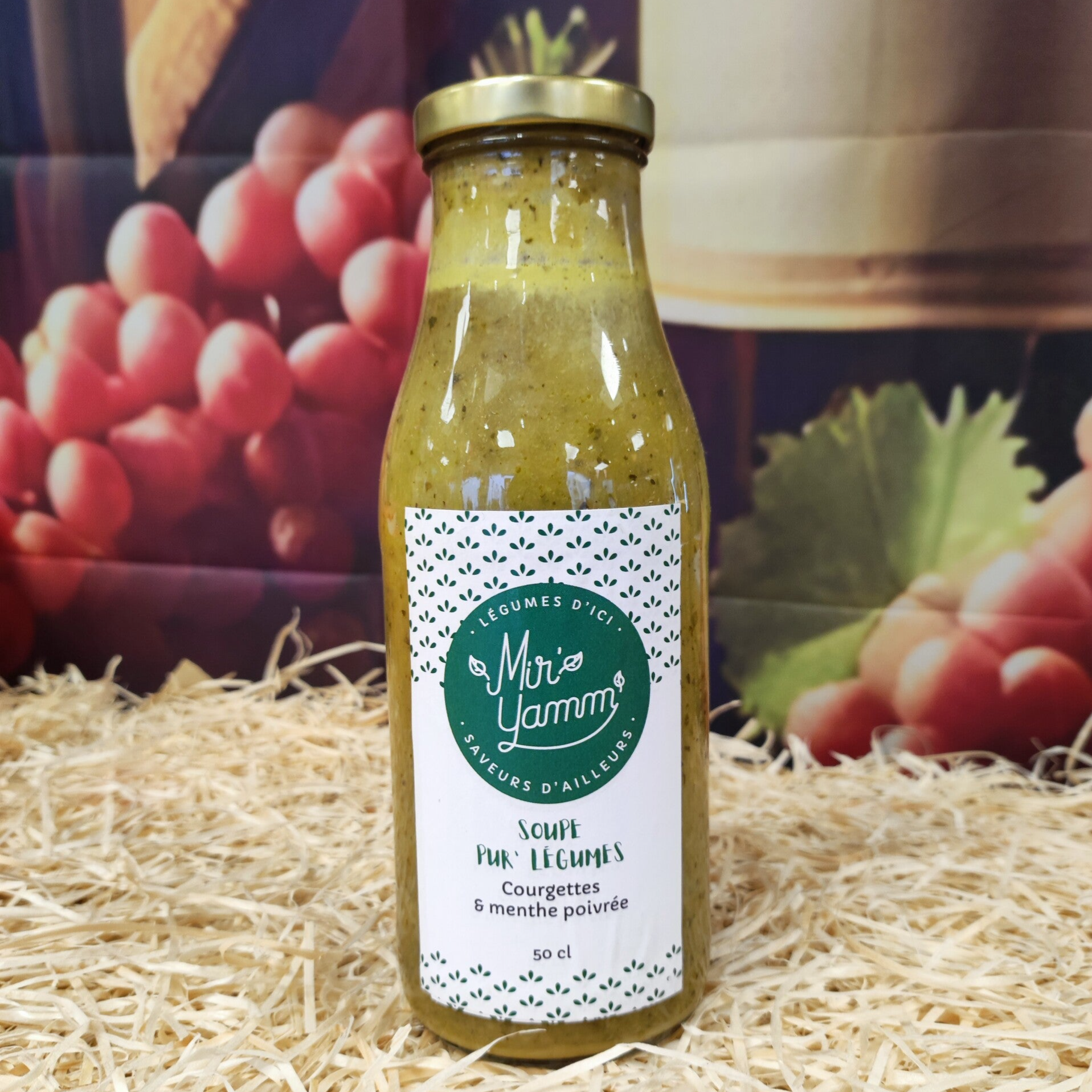 Courgette & menthe poivrée