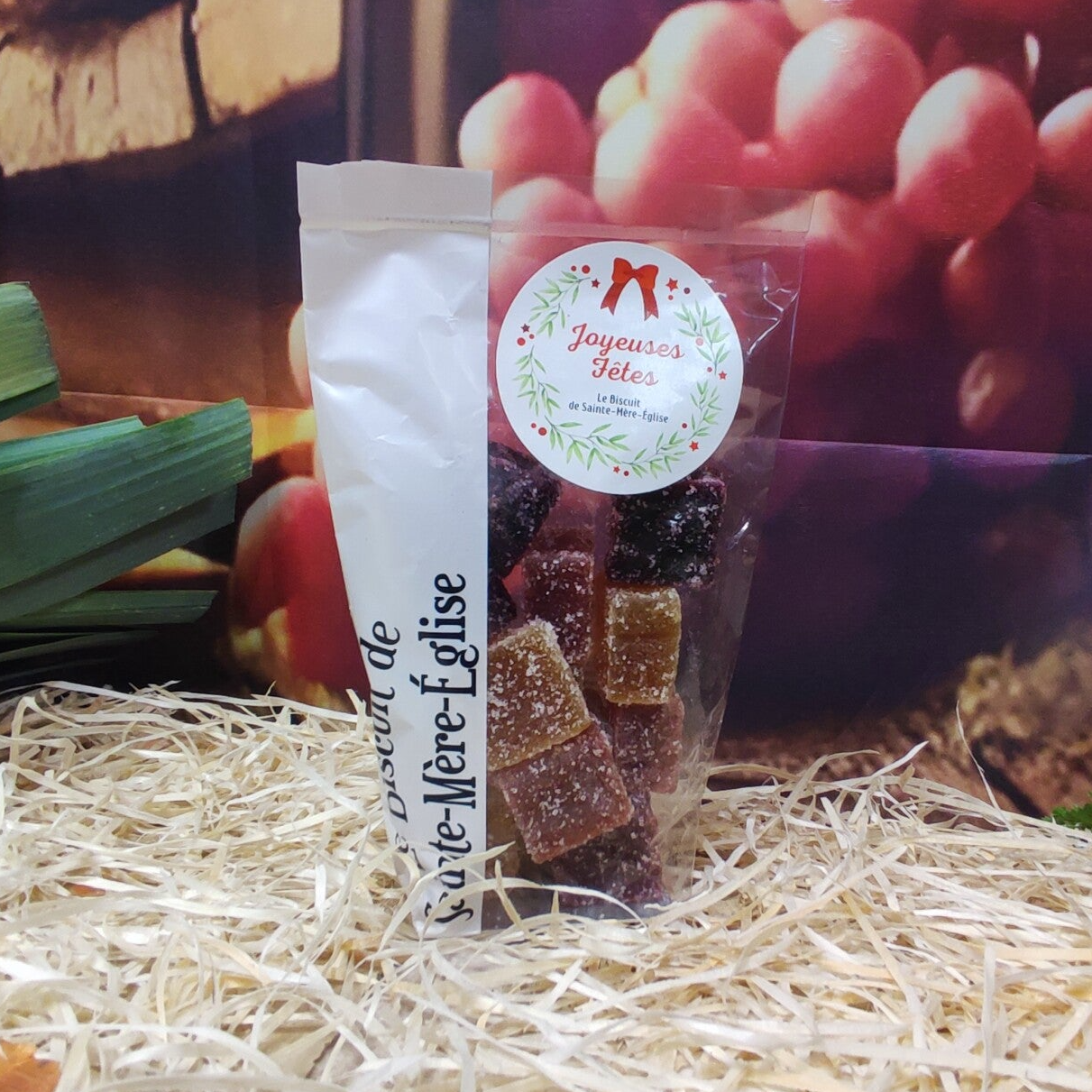 Assortiment de pâtes de fruits maison