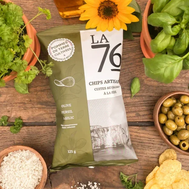 Chips 76 Olive Persil Basilic