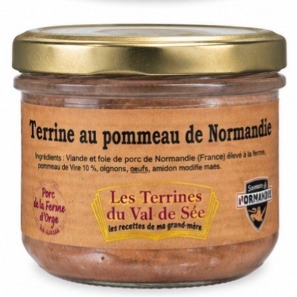 Terrine de foie au pommeau de Normandie