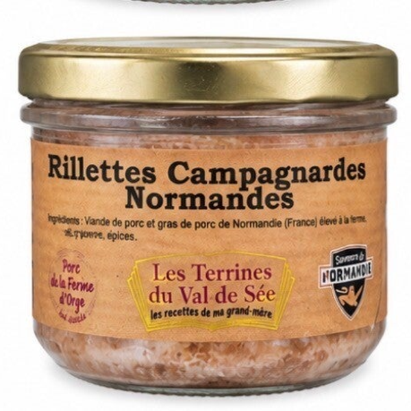 Rillettes campagnardes normandes
