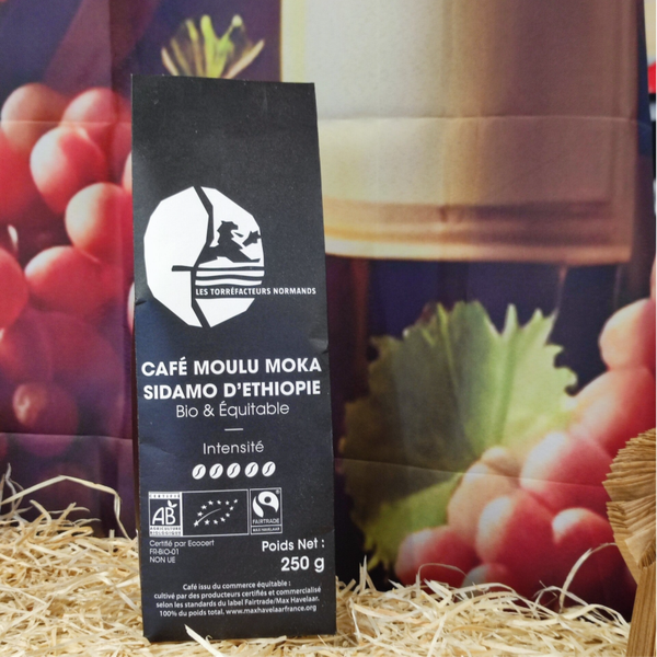 Café Moka d'Ethiopie BIO et EQUITABLE 250g