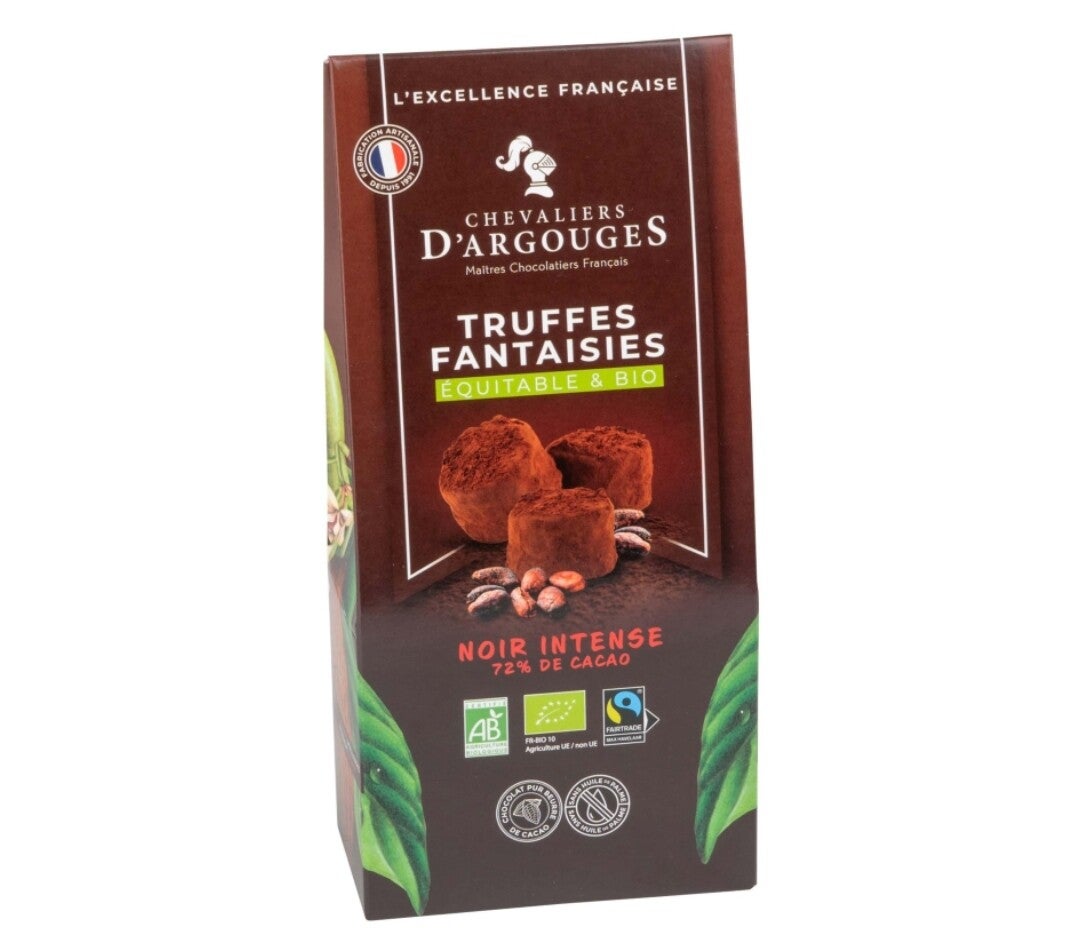 ÉTUI TRUFFES FANTAISIES NOIR BIO/ÉQUITABLE