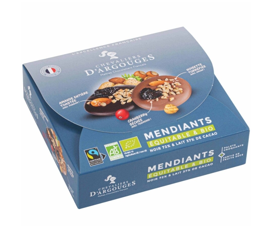 ASSORTIMENT DE MENDIANTS BIO