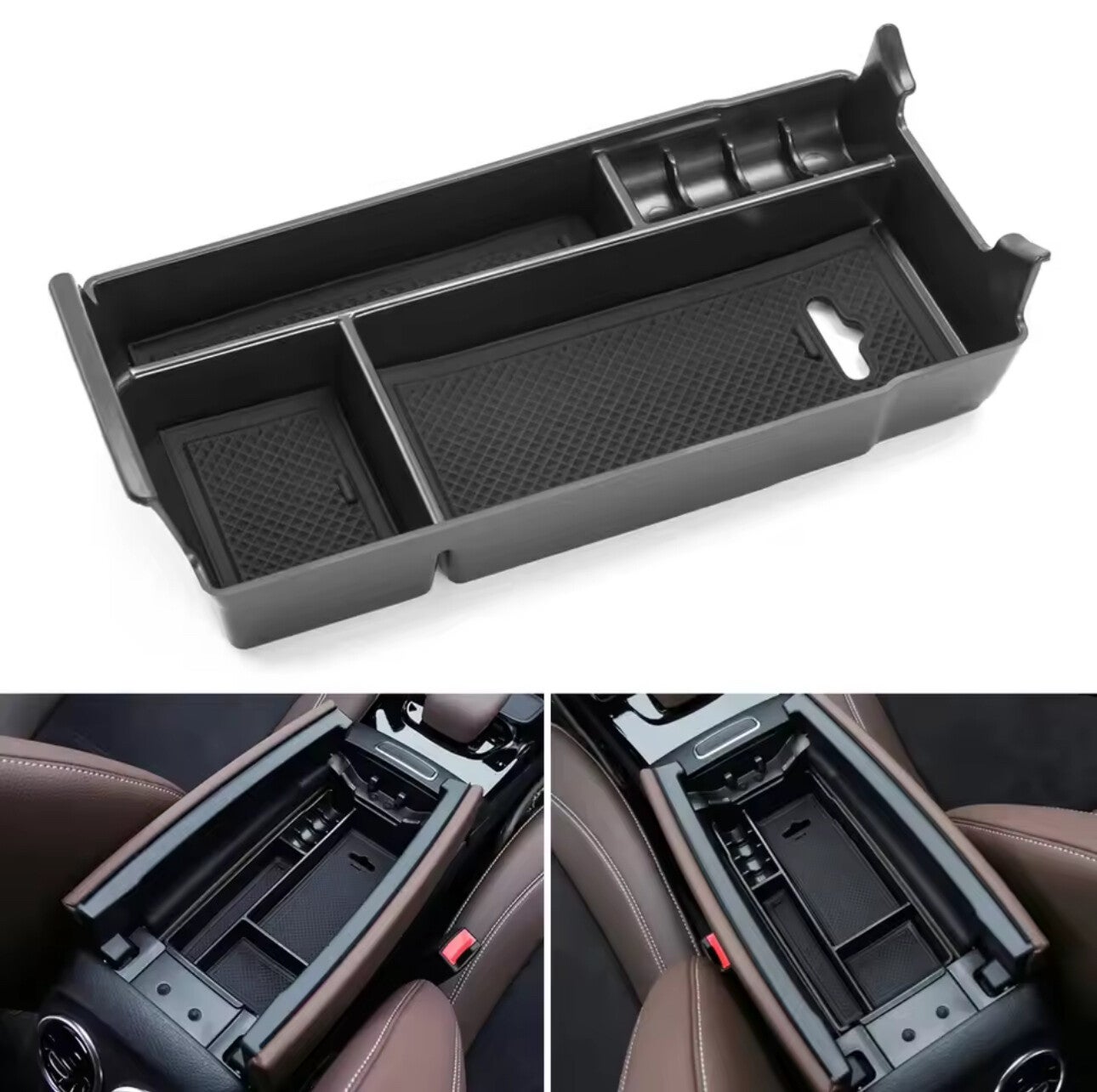 Auto Armsteun Opbergdoos Lade voor Mercedes-Benz A Klasse W177 GLB Klasse W247 Plaat Container Organiseren Interieur accessoires