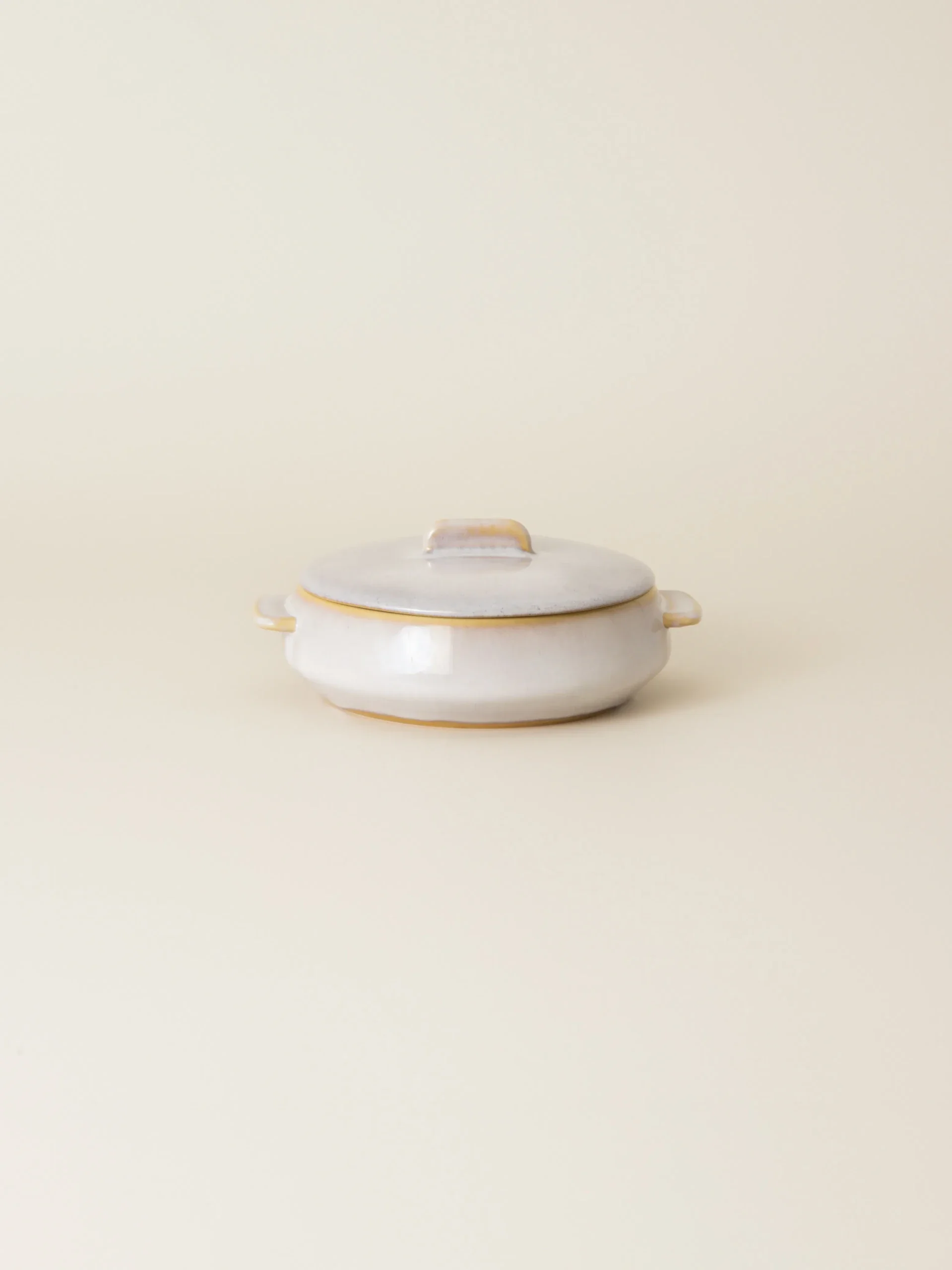 Braadpan met deksel Cream