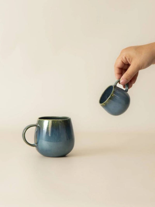 Mok Amazonia Green Groot - Set van 2 stuks