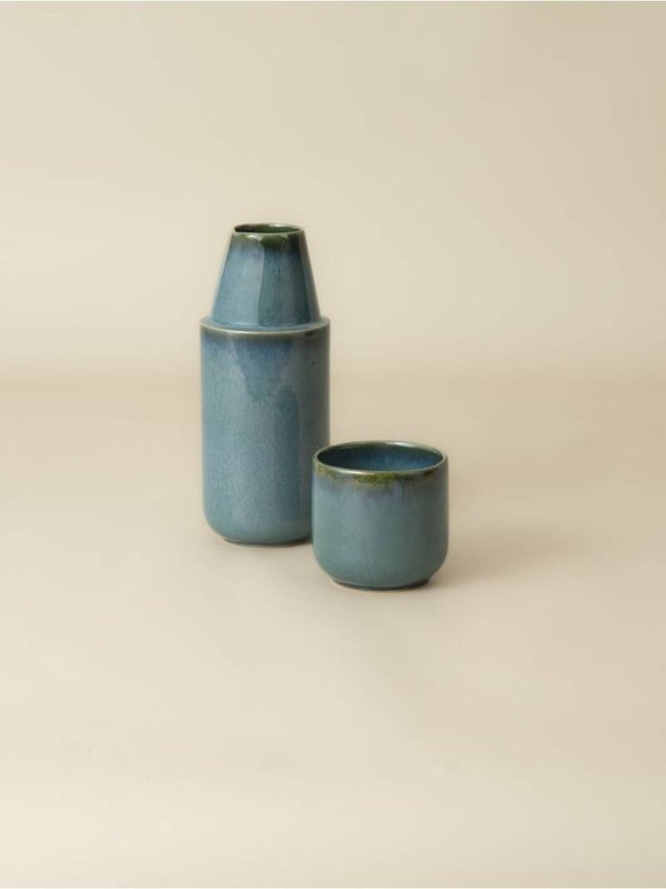 Bottle with cup Amazonia Green