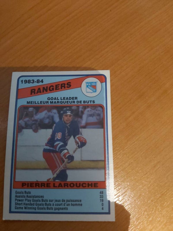 1984-85 OPC #363 Pierre Larouche , New Yor Rangers
