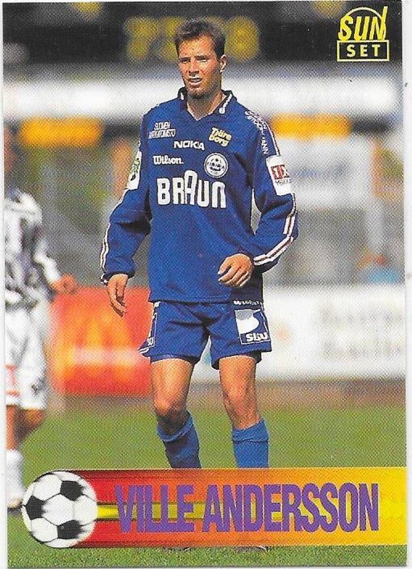 1994 Finnish Sunset #228 Ville Andersson Ponnistus , Red Star Paris FC