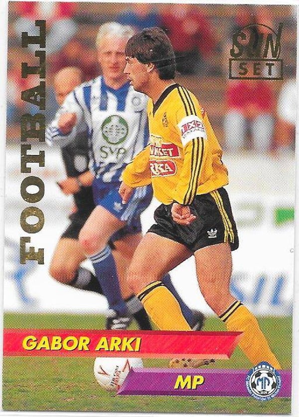 1994 Finnish Sunset Gold #152 Árki Gábor MP , Budapest Honved