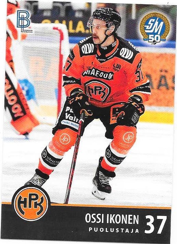 2024-25 Finnish Blueline Teamissued #HPK-3 Ossi Ikonen
