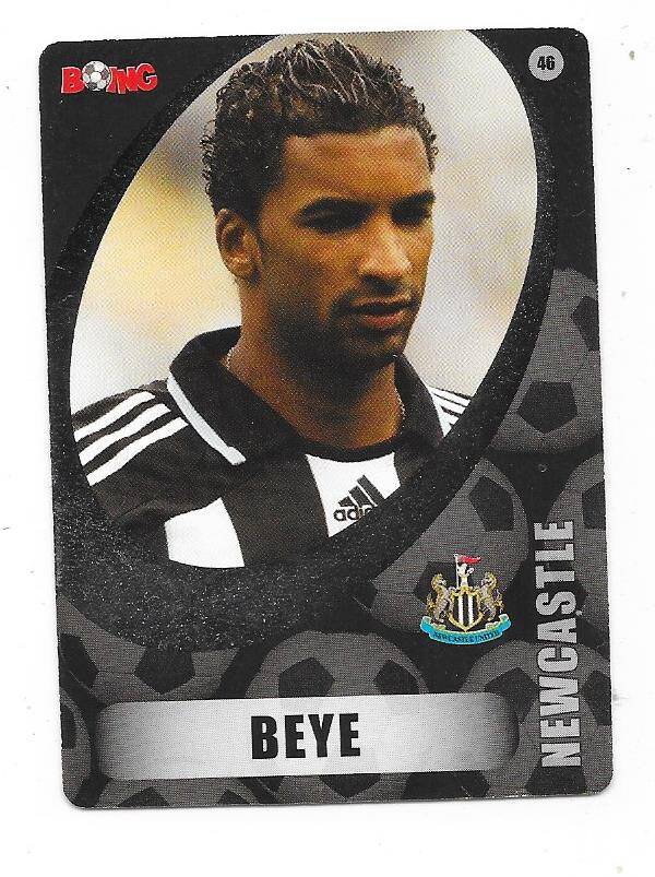 2008-09 Finnish Boing #46 Habib Beye   Newcastle United , Senegal