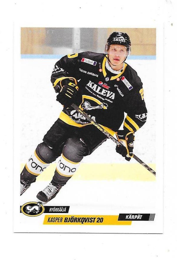 2022-23 Finnish Cardset #91 Kasper Björkqvist Kärpät , Providence College