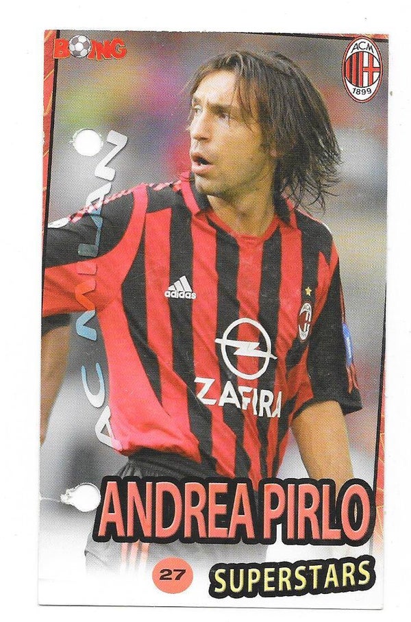 2005-06 Swedish Boing Superstars #27 Andrea Pirlo  AC Milan , Italia