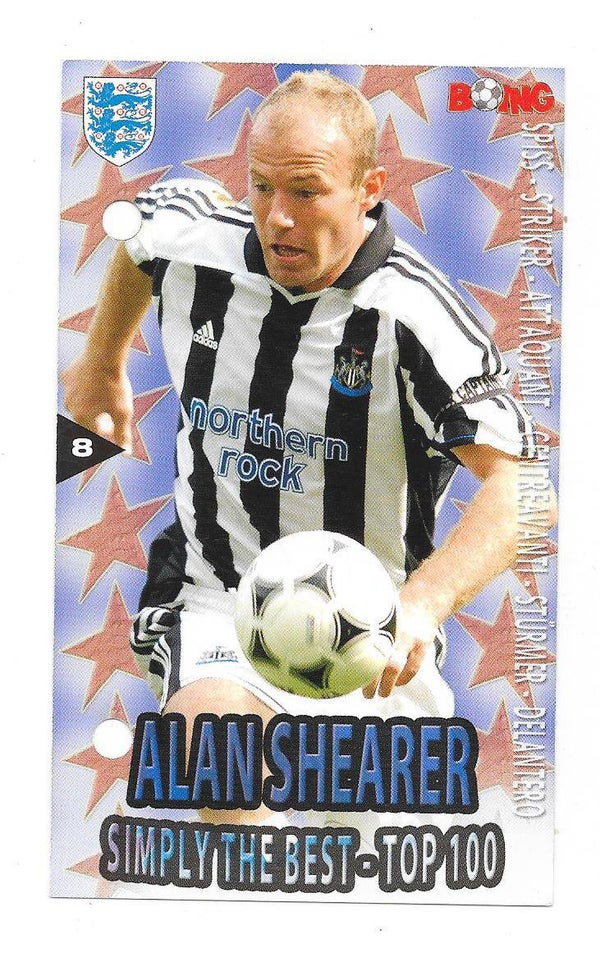 2004-05 Swedish BOING Simply The Best 8 Alan Shearer  Newcastle United