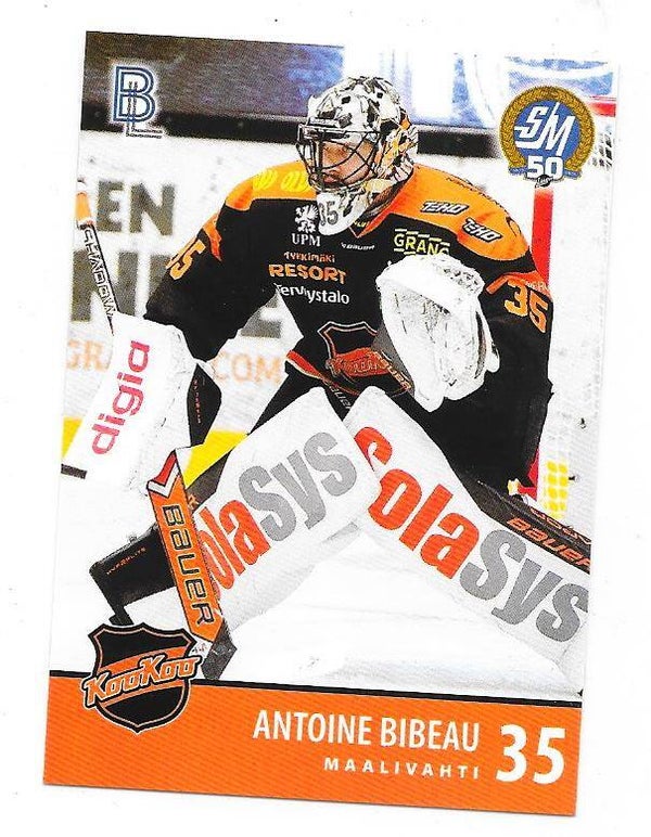 2024-25 Finnish Blueline Teamissued #KooKoo-1  Antoine Bibeau , EHC München