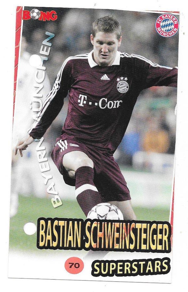 2006-07 Finnish Boing Superstars #70 Bastian Schweinsteiger  Bayern München , Germany