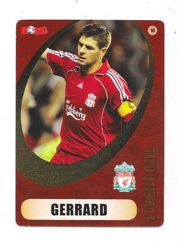 2007-08 Swedish Boing #10 Steven Gerrard  FC Liverpool , England