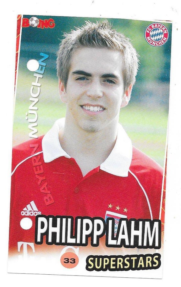 2006-07 Finnish Boing Superstars #33 Philipp Lahm  Bayern München , Germany