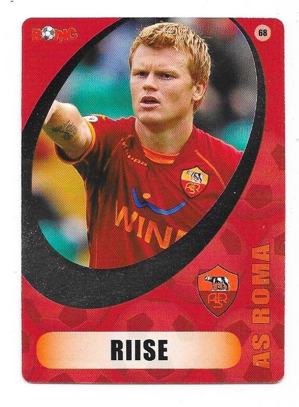 2008-09 Swedish Boing #68 John Arne Riise  AS Roma , Norway