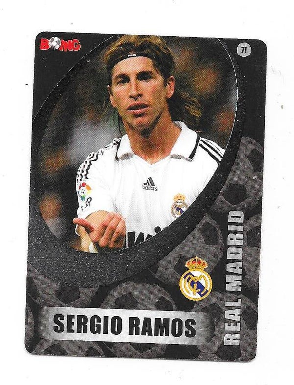 2008-09 Swedish Boing #77 Sergio Ramos  Real Madrid , Spain